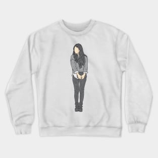 Korean Girl Moon Collection Crewneck Sweatshirt